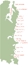 Northern Beaches small map